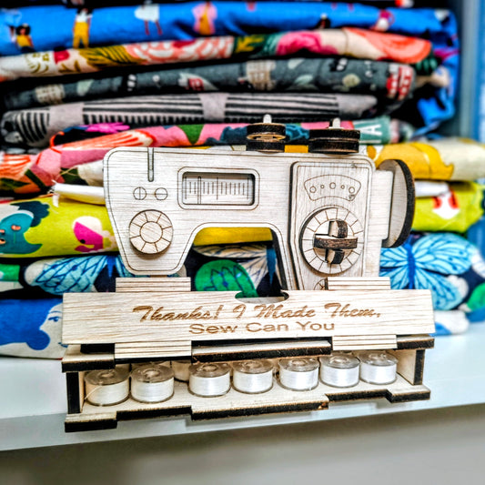 Wooden 3D Sewing Machine Kit