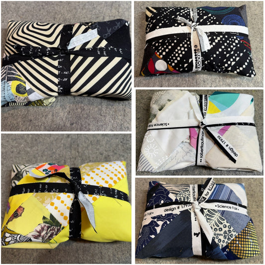 Improv Pieced Bundles with Pieced Panel by Stephanie Ruyle