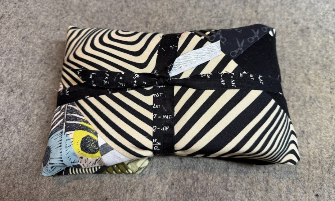 Improv Pieced Bundles with Pieced Panel by Stephanie Ruyle