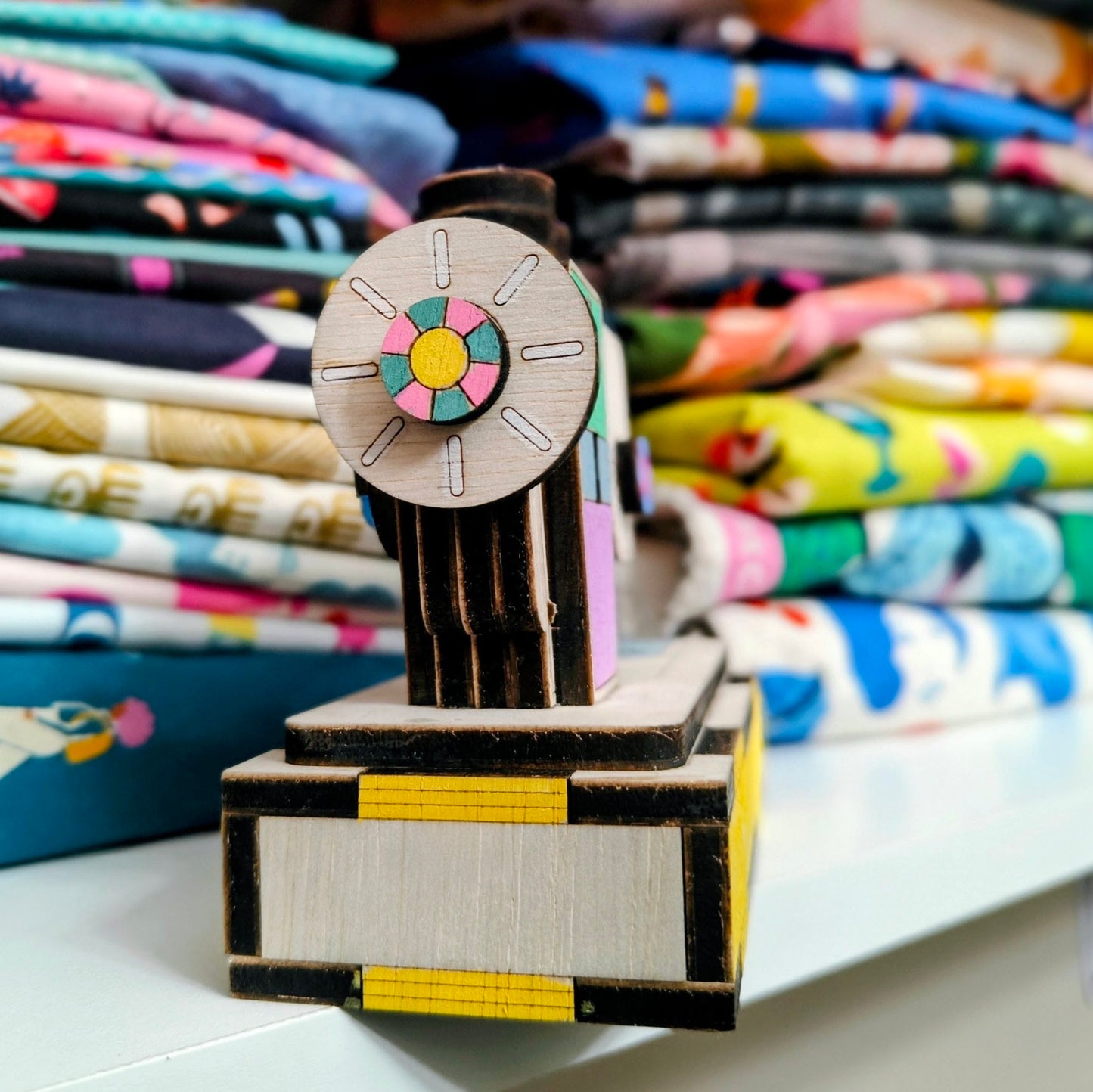 Wooden 3D Sewing Machine Kit