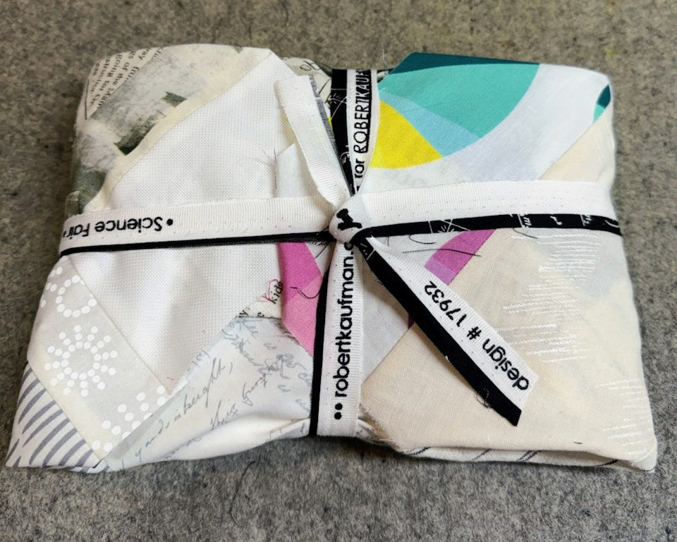 Improv Pieced Bundles with Pieced Panel by Stephanie Ruyle