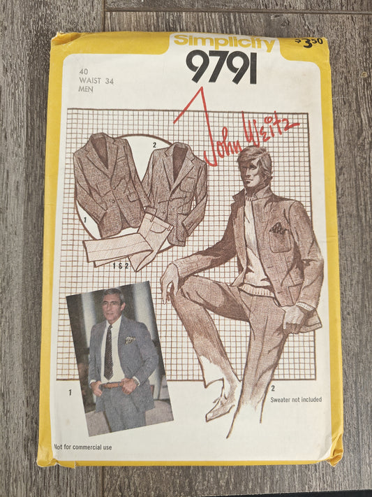 Simplicity 9791 Men