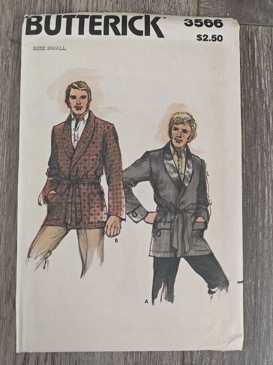 Butterick 3566 Men's Pants Pattern