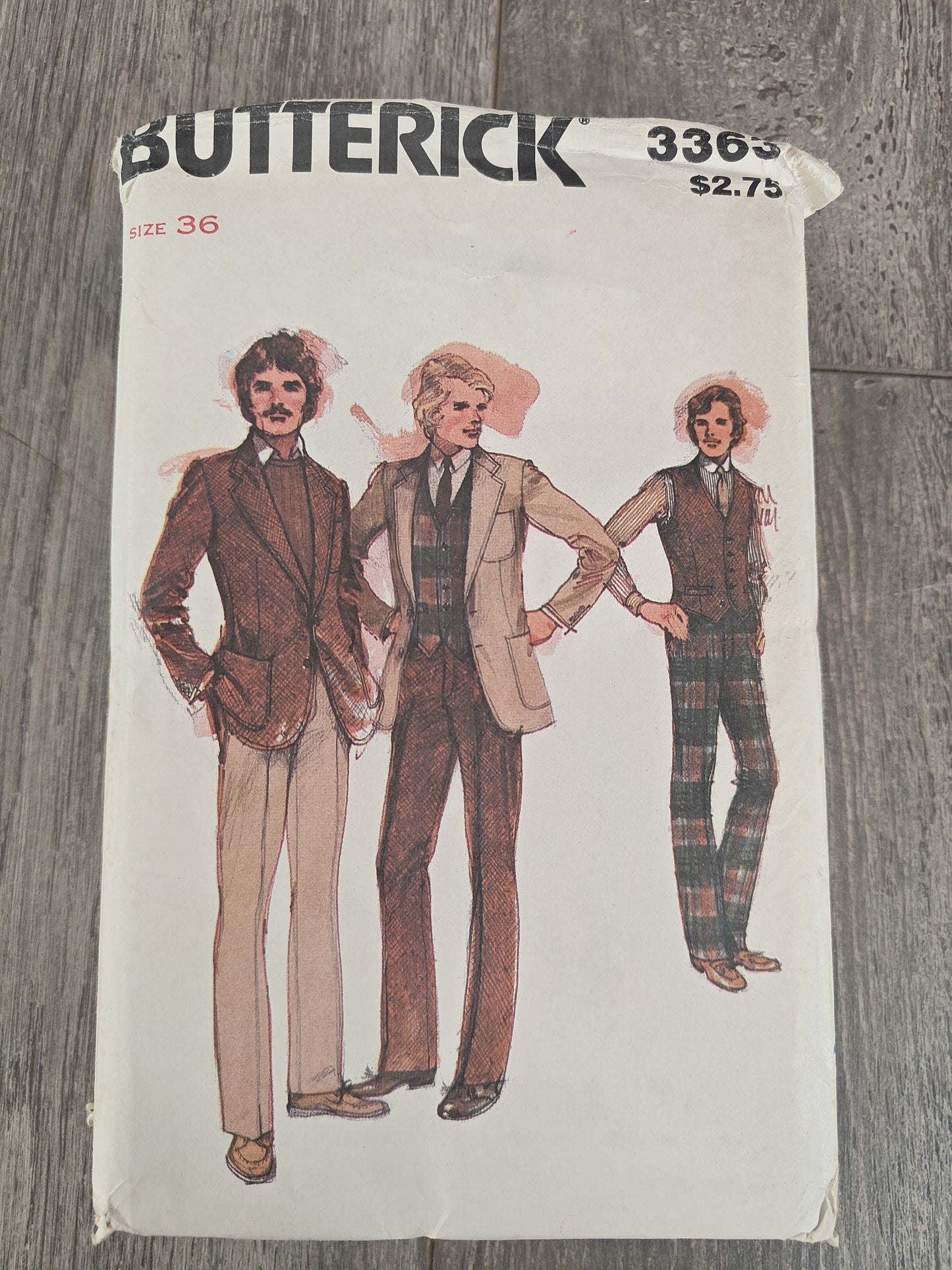 Butterick 3363 Men's Pattern