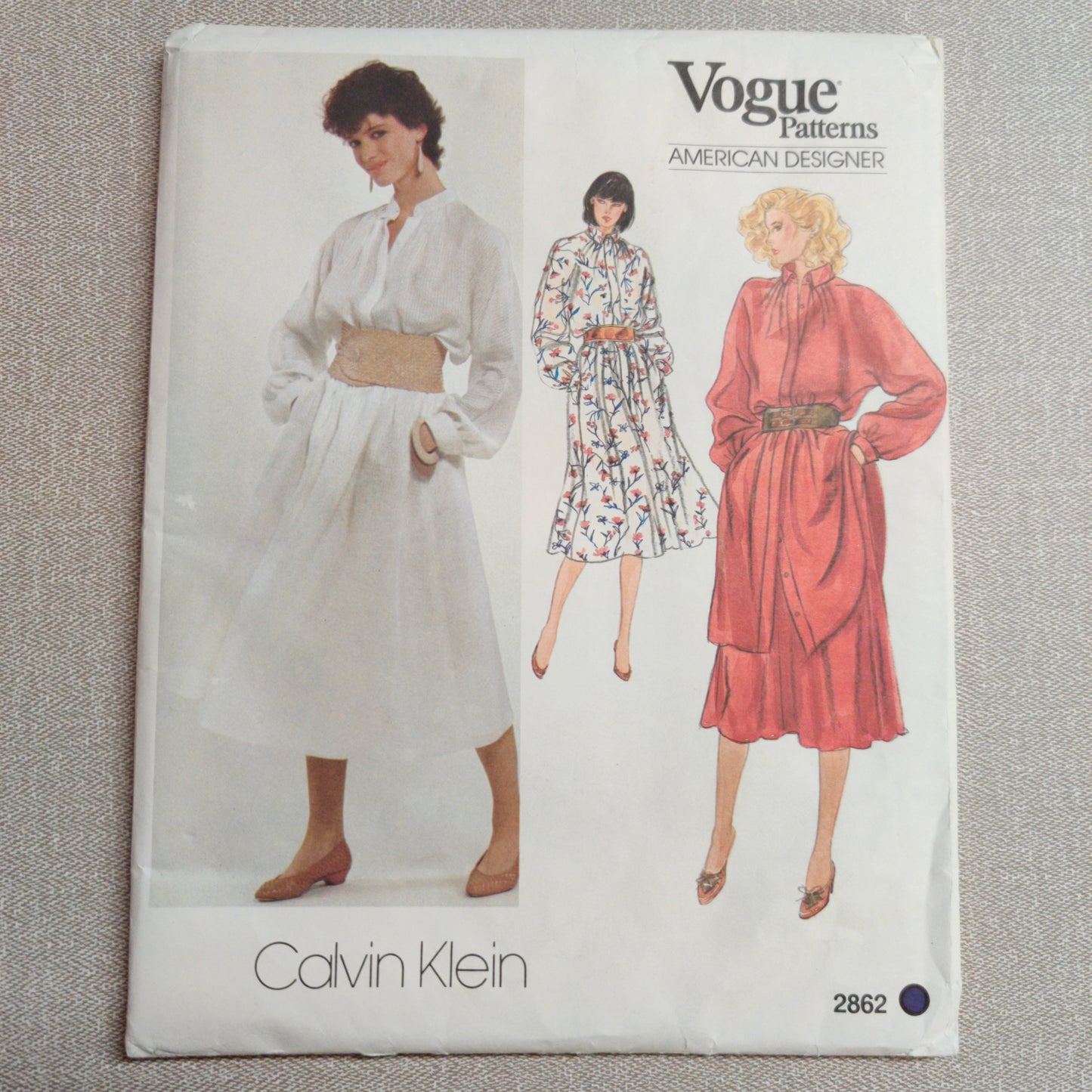 Vogue 2862 Calvin Klein Size 8