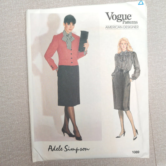 Vogue 1089 Adele Simpson Size 10