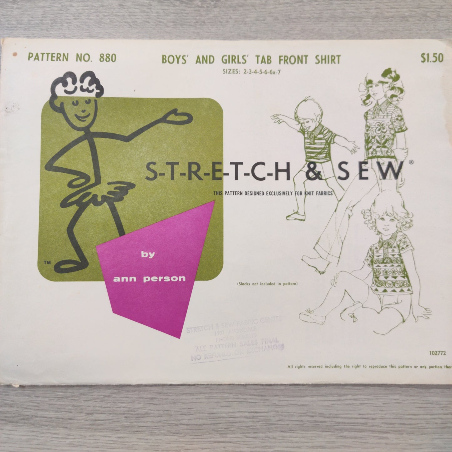 Stretch and Sew 880