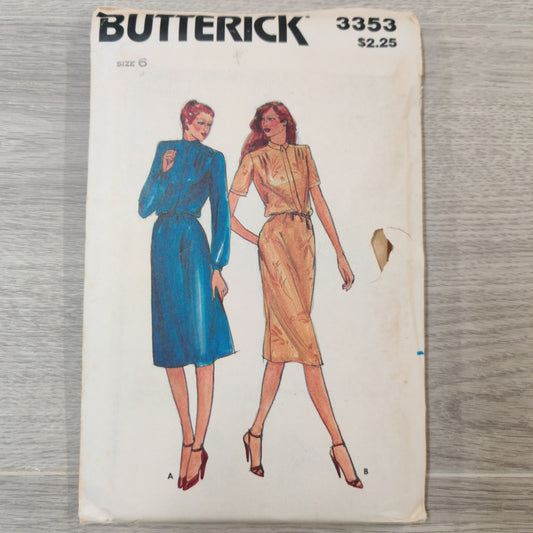 Butterick 3353 Size 6