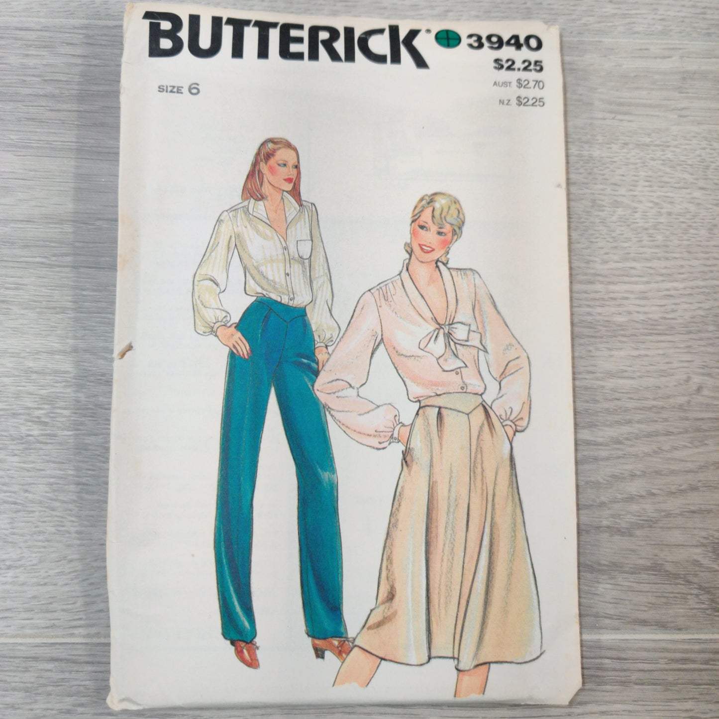 Butterick 3940 Size 6