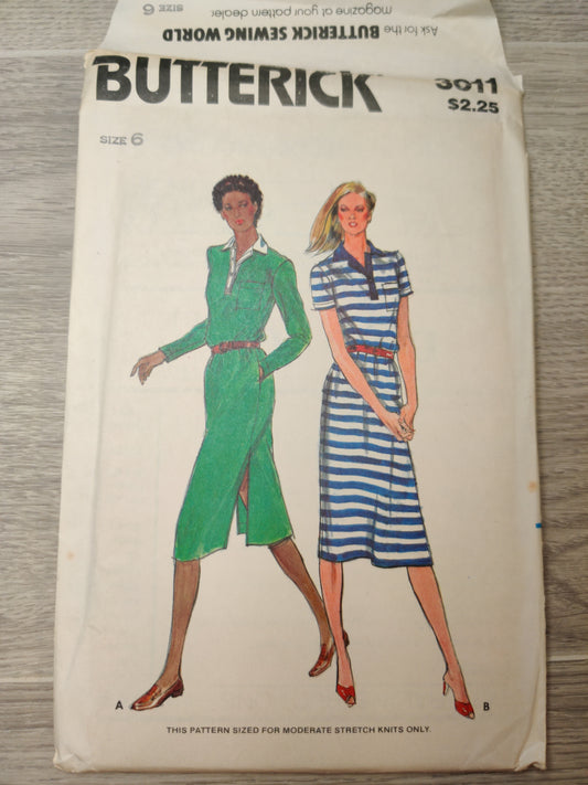 Butterick 3011 Size 6