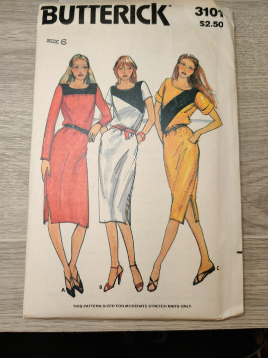 Butterick 3101 Size 6