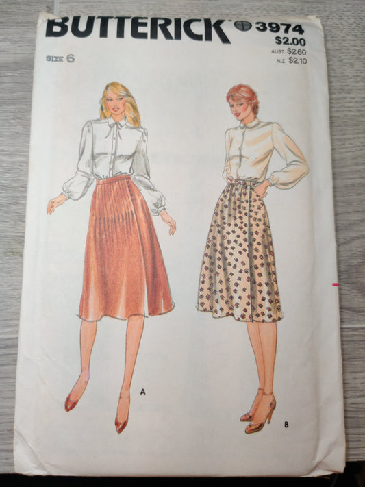 Butterick 3974 Size 6