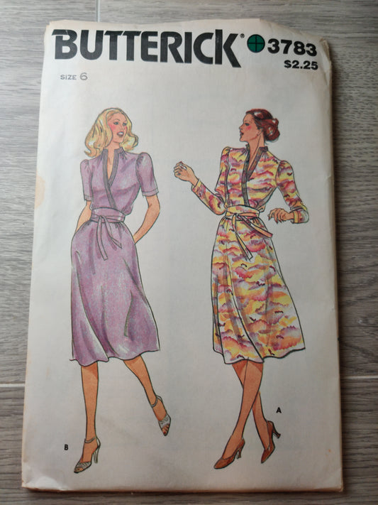 Butterick 3783 Size 6