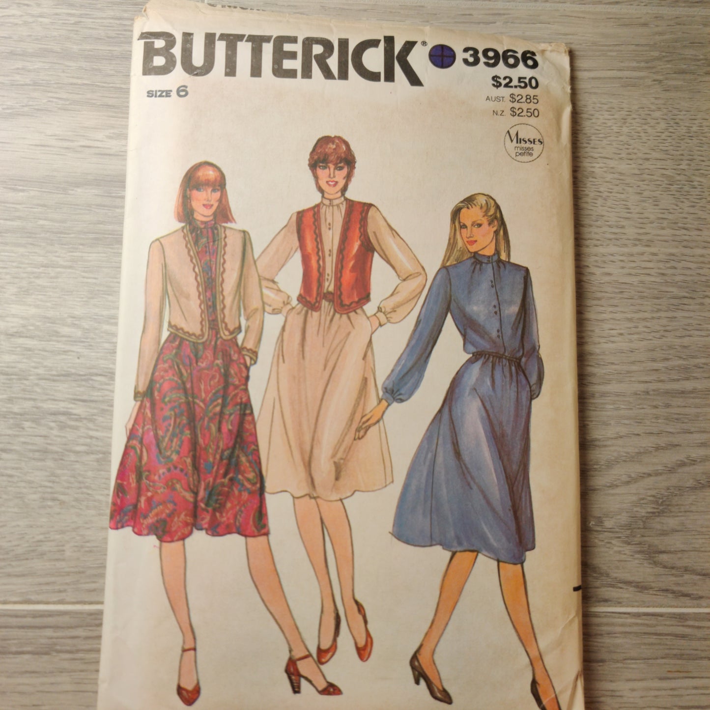 Butterick 3966 Size 6