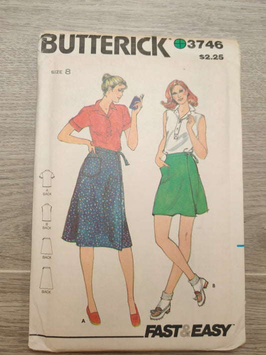 Butterick 3746 Size 8