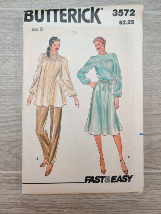 Butterick 3572 Size 8