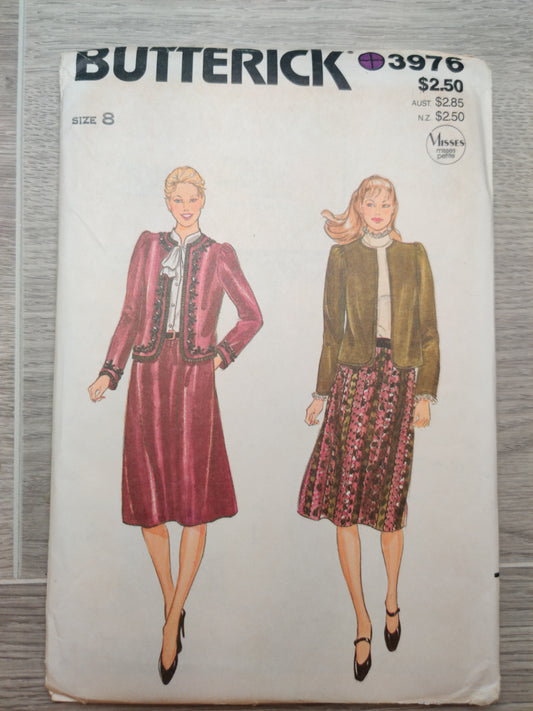 Butterick 3976 Size 8