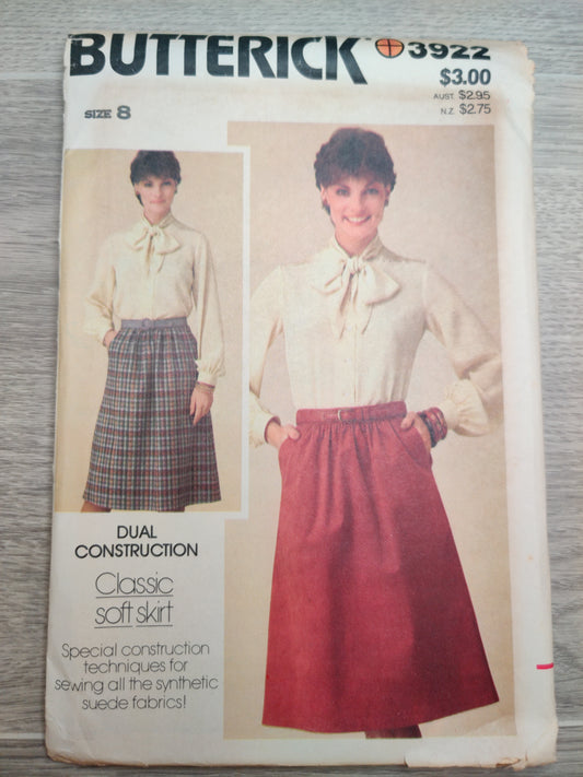 Butterick 3922 Size 8