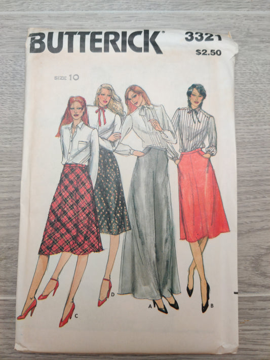 Butterick 3321 Size 10