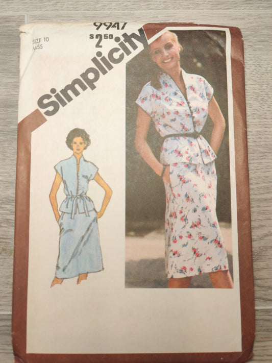 Simplicity 9947 Size 10