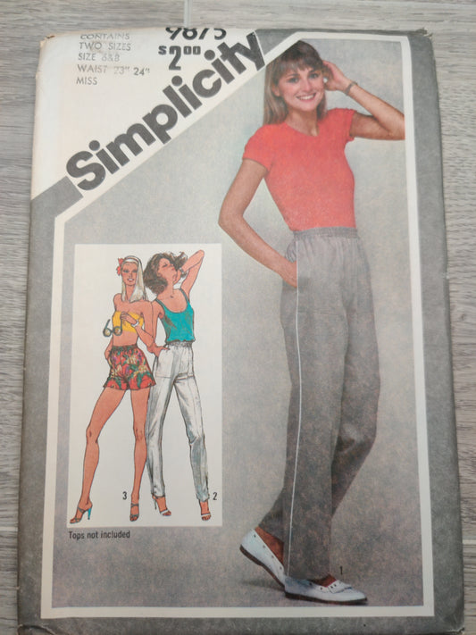 Simplicity 9875 Size 6&8