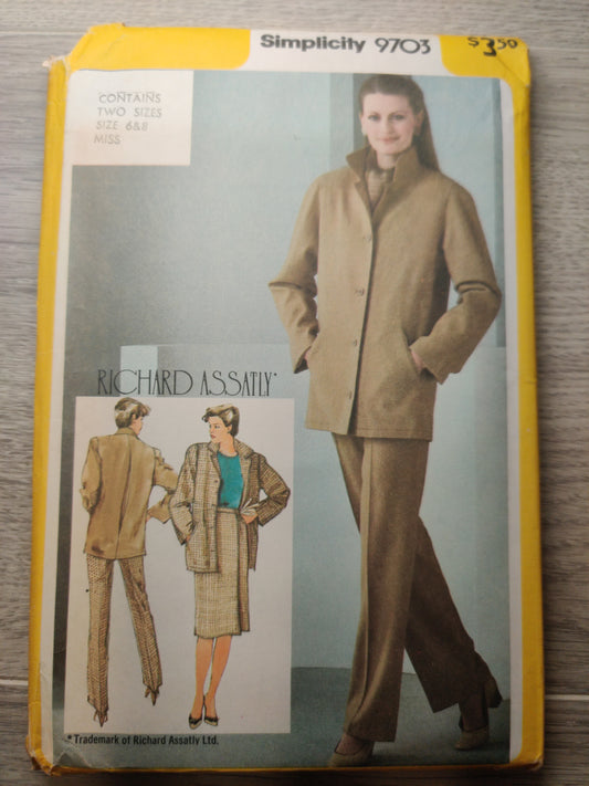 Simplicity 9703 Size 6&8