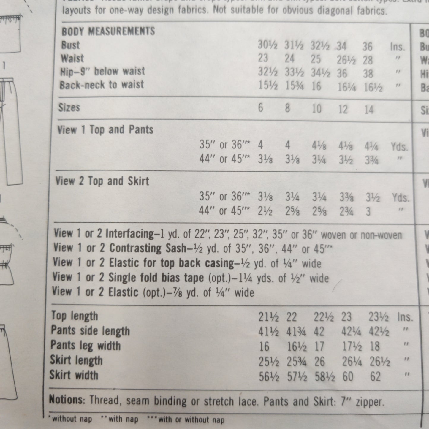 Simplicity 9805 Size 6&8