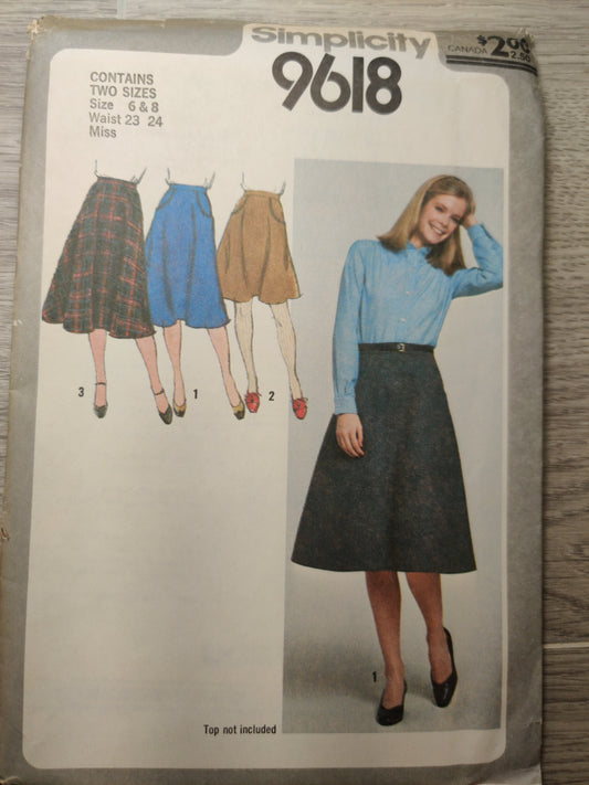 Simplicity 9618 Size 6&8