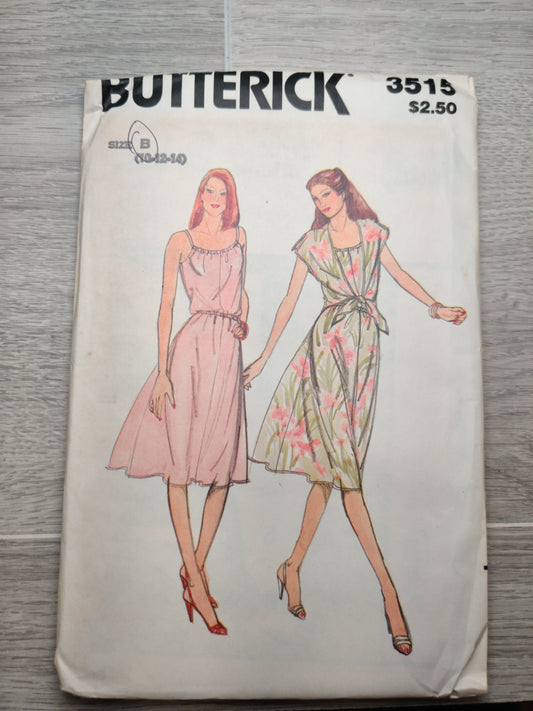 Butterick 3515 Size B 10-12- 14