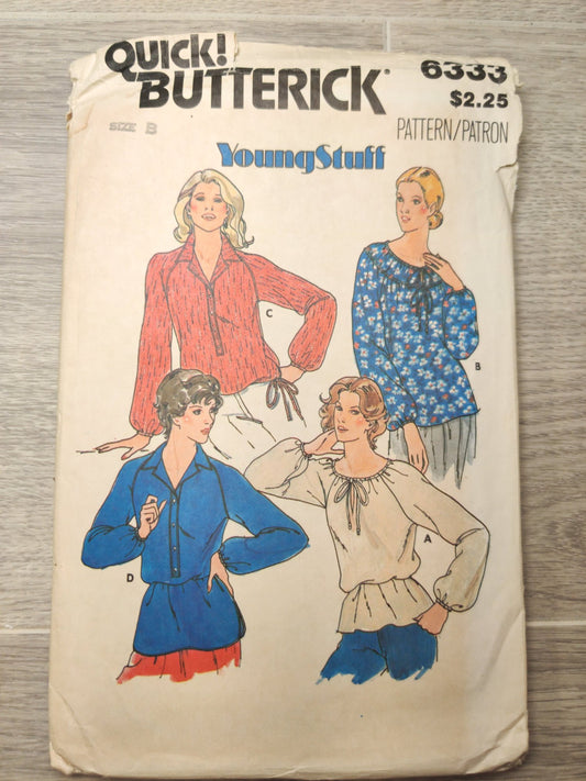 Butterick 6333 Size B 10-12- 14