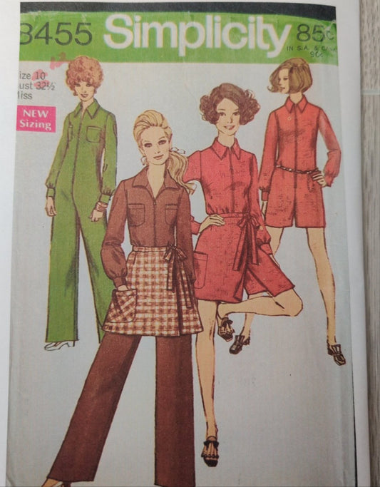 Simplicity 8455 Size 12 Vintage