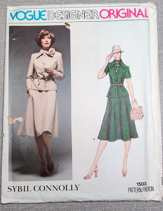 Vogue 1503 Sybil Connolly Size 12