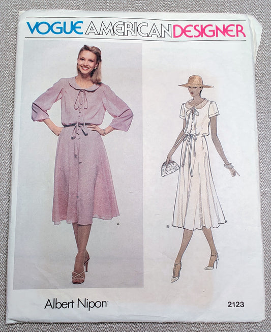 Vogue 2123 Albert Nipon Size 12