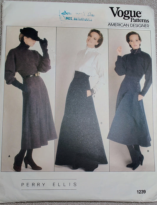 Vogue 1239 Perry Ellis Size 12