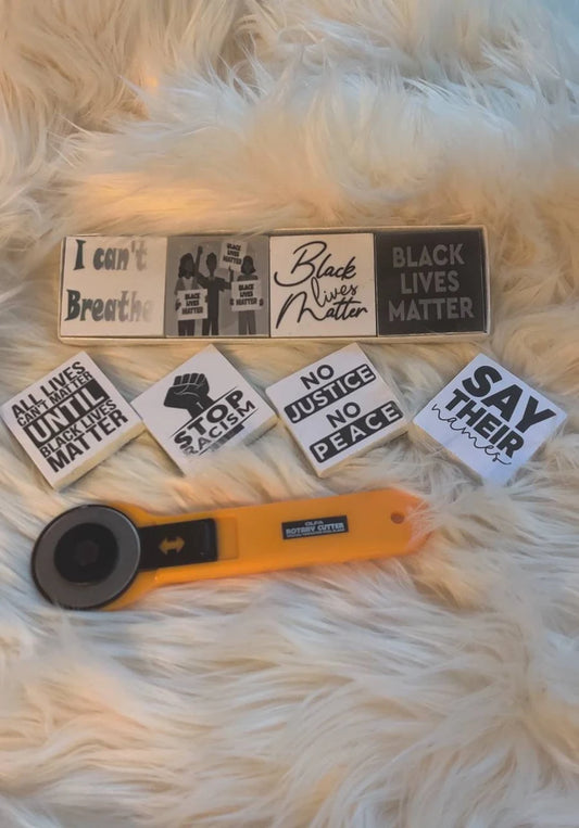 Black Lives Matter: Sewing Pattern Weights: