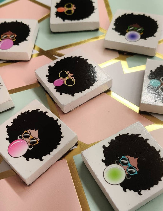 I love Melanin Bubblegum Sewing Pattern Weights