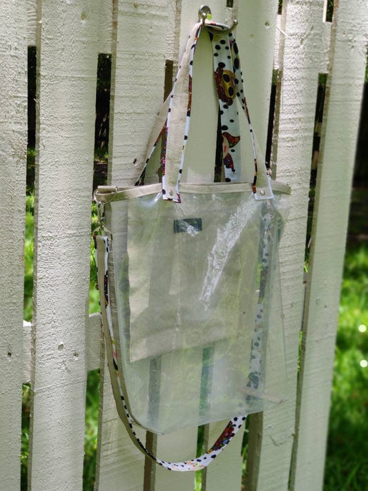 Clear Vinyl for Now You See Me Tote