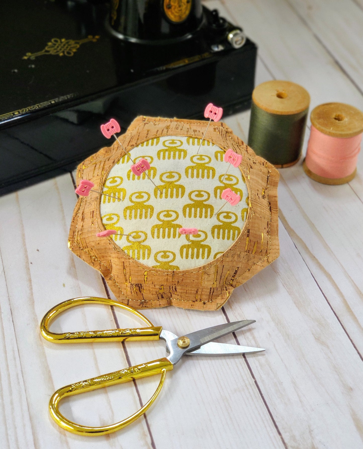 Geometric Memory Pincushion Pattern PDF