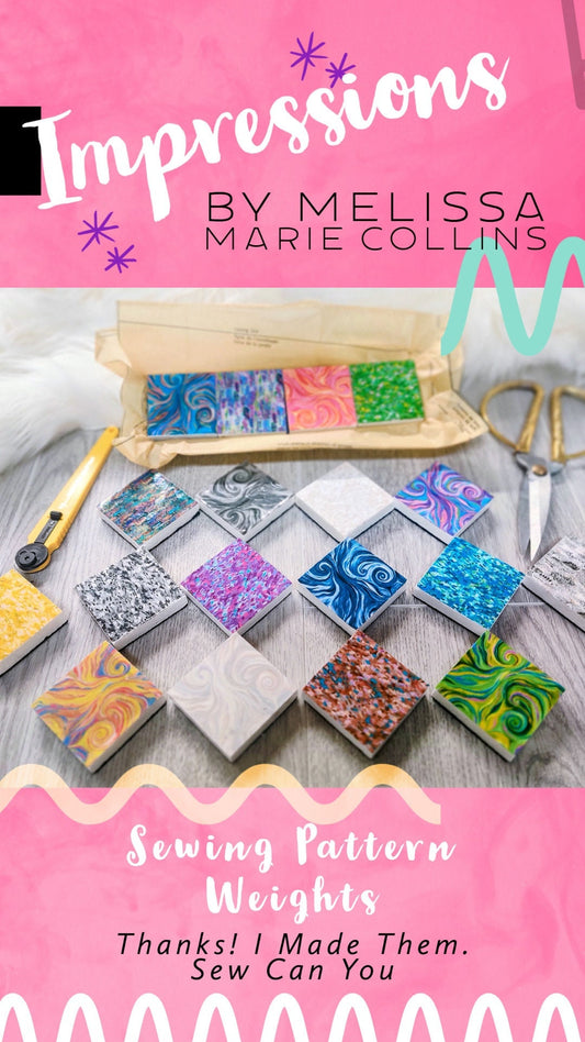 Impressions By Melissa Marie Collins Sewing Pattern Weights