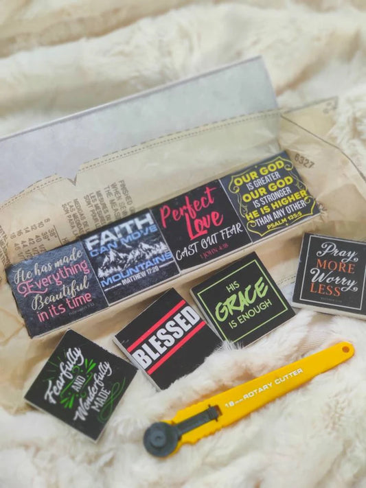 Scripture: Sewing Pattern Weights